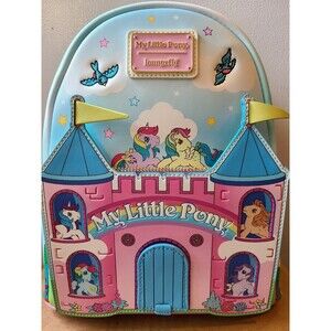 Loungefly Hasbro My Little Pony Castle Mini Backpack NEW NWT Valentine Gift